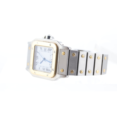 83 - Cartier Vintage Santos Galbee Automatic Brand: Cartier
 Model Name: Santos Galbee 
 Movement type: A... 