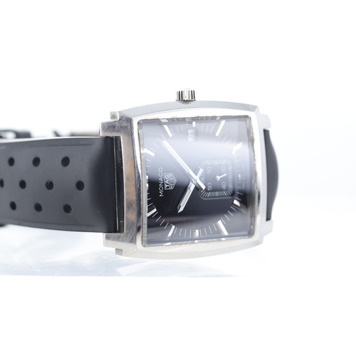 87 - Tag Heuer Monaco Quartz Ref WAW131A Brand: Tag Heuer
 Model Name: Monaco 
 Reference: WAW131A
 Movem... 