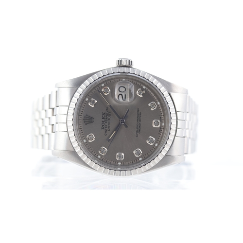 91 - Rolex Datejust 36 Pie Pan Dial Ref 1603 Circa 1978 Brand: Rolex
 Model Name: Datejust 36 
 Reference... 