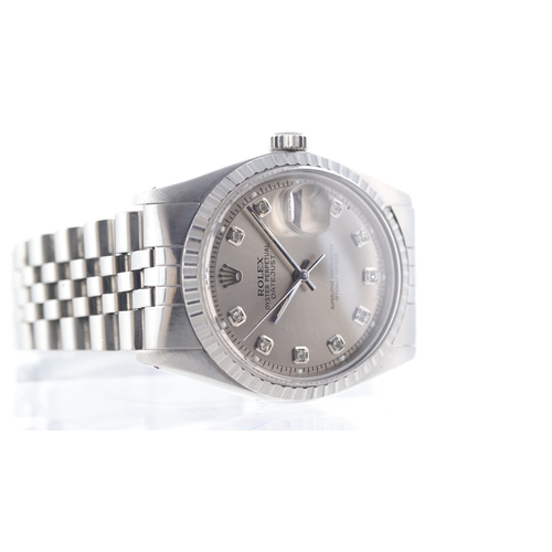 91 - Rolex Datejust 36 Pie Pan Dial Ref 1603 Circa 1978 Brand: Rolex
 Model Name: Datejust 36 
 Reference... 