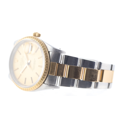 92 - Rolex Oyster Perpetual Date Ref 15223 with Papers 1990 Brand: Rolex
 Model Name: Oyster Perpetual Da... 