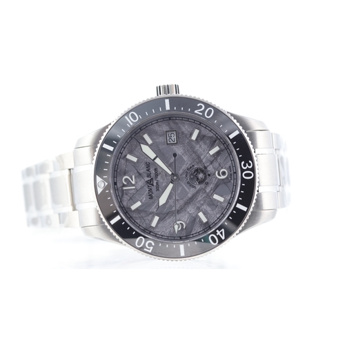 97 - Montblanc Iced Sea 0 Oxygen Ref MB130793 with Box and Papers 2025 Brand: Montblanc
 Model Name: Iced... 