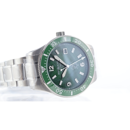 98 - Montblanc Iced Sea 0 Oxygen Ref MB129373 with Box and Papers 2025 Brand: Montblanc
 Model Name: Iced... 