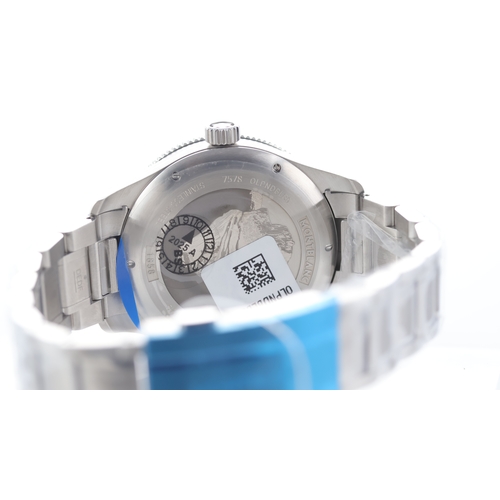 98 - Montblanc Iced Sea 0 Oxygen Ref MB129373 with Box and Papers 2025 Brand: Montblanc
 Model Name: Iced... 