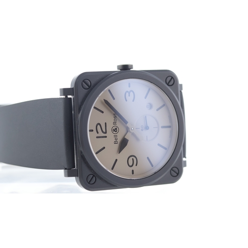 99 - Bell & Ross BRS-Desert-CEM Ref BRS-64-CMBL with Box and Papers 2020 Brand: Bell & Ross
 Model Name: ... 