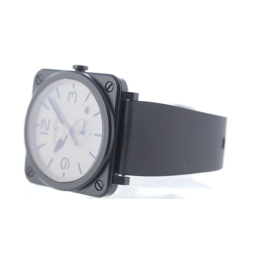 99 - Bell & Ross BRS-Desert-CEM Ref BRS-64-CMBL with Box and Papers 2020 Brand: Bell & Ross
 Model Name: ... 