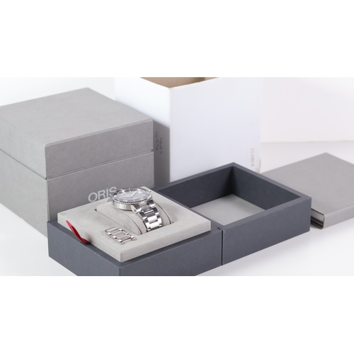 116 - Oris Aquis Ref 7730 with Box and Papers 2018 Brand: Oris
 Model Name: Aquis 
 Reference: 7730
 Movem... 