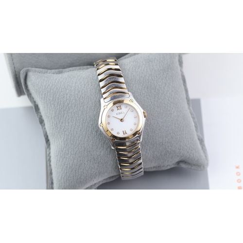 119 - Ladies Ebel Classic Wave Ref E1157F11 with Box and Papers 2001 Brand: Ebel
 Model Name: Classic Wave... 