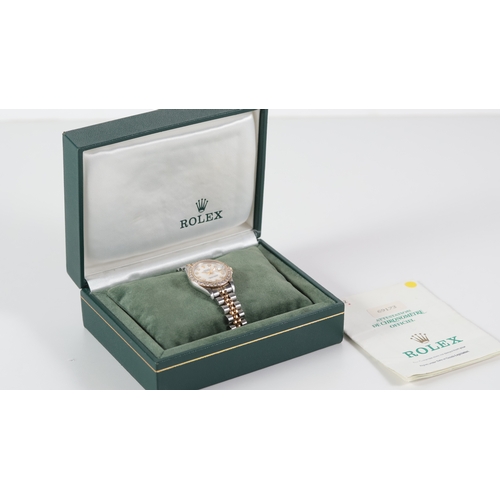 69 - Ladies Rolex Datejust 26 Ref 69173 with Box and Papers Circa 1991 Brand: Rolex
 Model Name: Datejust... 