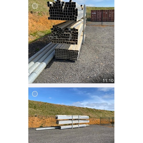 978 - Huge qty of ally tubing NOT ON SITE 2 MILES AWAY BUYER NEEDS TO HAVE TRANSPORT  DO NOT BID IF YOU HA...