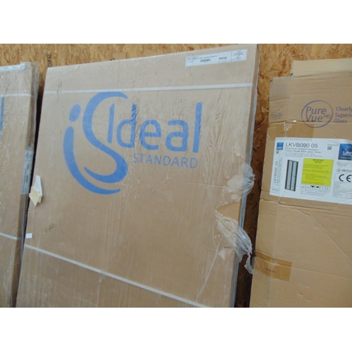124 - Ideal standard shower screen