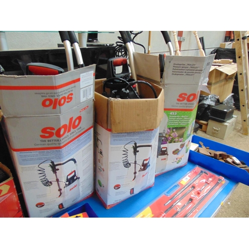 133 - Solo trolley garden sprayer