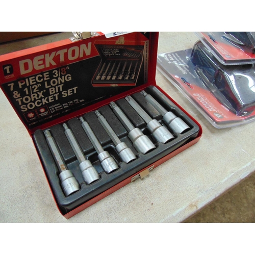 143 - 7 piece long torx socket bit set h113