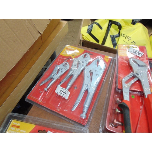 155 - 3 piece grip pliers