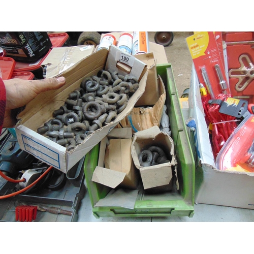 180 - Qty eye bolts