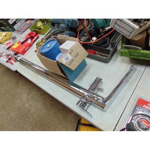 182 - free standing bath tap with fittings