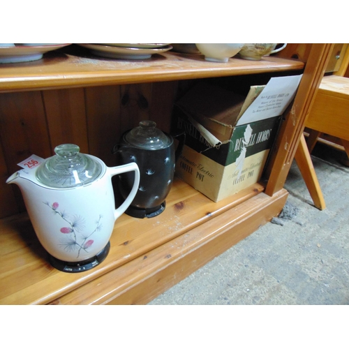 256 - 2 x vintage coffee pots ( sold as seen )