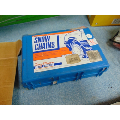 16 - Snow chains