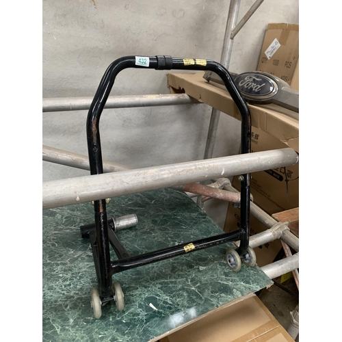 432 - motorbike service lift stand