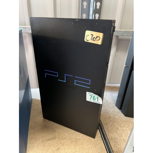 761 - PlayStation 2 , untested no cables