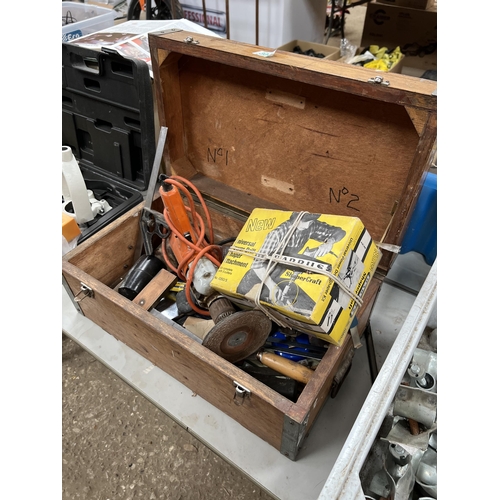 304 - box of mixed tools