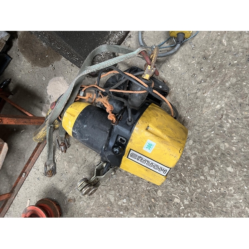 386 - Morris 250kg winch untested