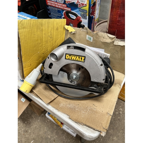 108 - dewalt c,saw