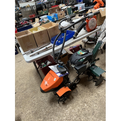 201 - husqvarna rotovater needs battery