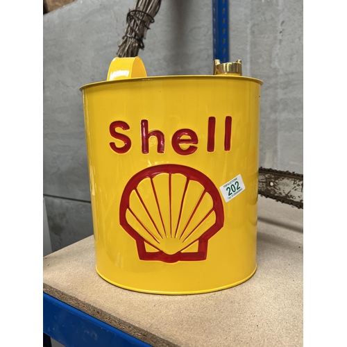 202 - SHELL fuel can h348