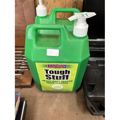 21 - H87 x 1 3LTR h/d handcleaner