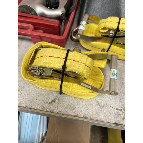 54 - H105 Yellow R straps