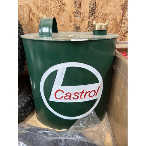 65 - H347 Castrol oil can