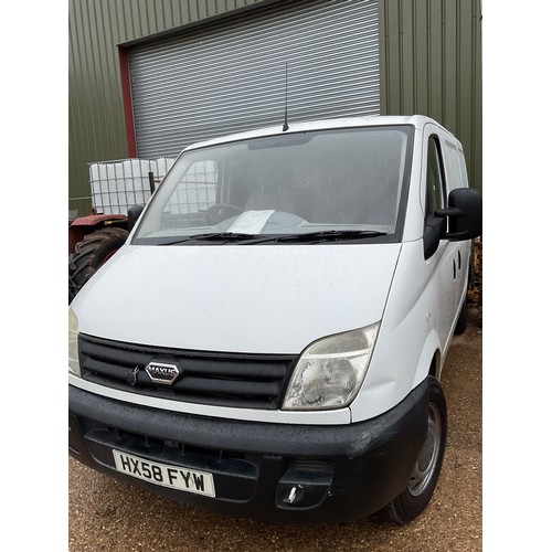 835 - LDV PANEL VAN NEW CLUTCH FITTED 2 YEARS AGO