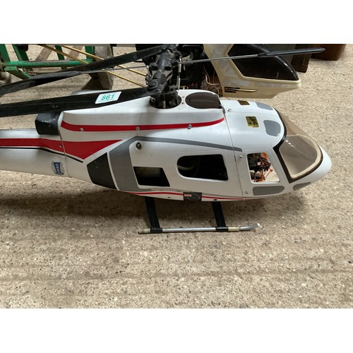 861 - RC helicopter NITRO , working order