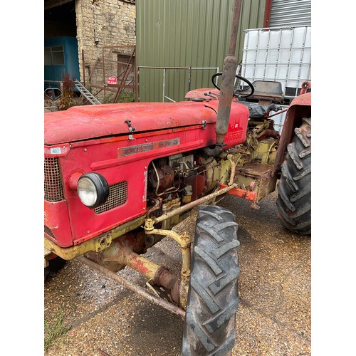 837 - Zetor tractor , working order