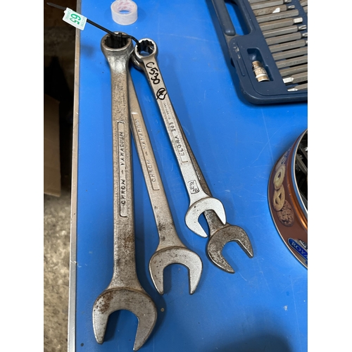 165 - x4 Ring spanners