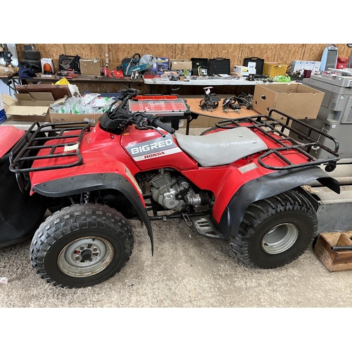 242 - HONDA petrol ATV TRX 300 , working order 2WD