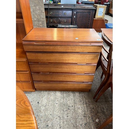 32 - Mid Century Chest draws by Avalon midcentury