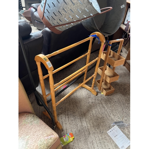 153 - free standing towel rail