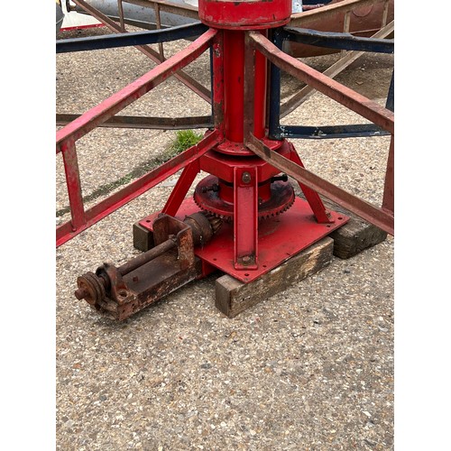 1 - 1950s buzz bomb fairground ride made by coulson , for restoration