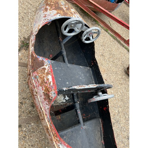 1 - 1950s buzz bomb fairground ride made by coulson , for restoration