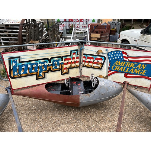 1 - 1950s buzz bomb fairground ride made by coulson , for restoration