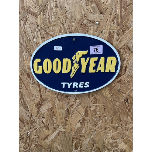 76 - h215   goodyear sign