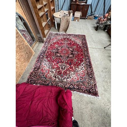 90 - Large Persian rug see picture for size and label