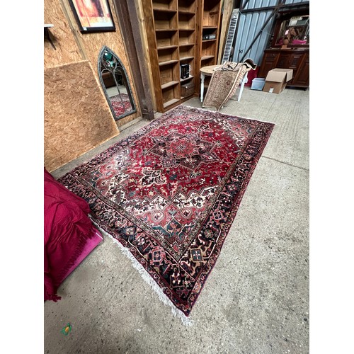 90 - Large Persian rug see picture for size and label