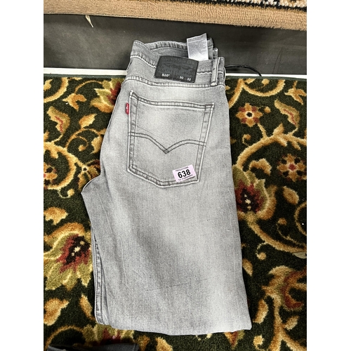 638 - x 1 pair of levis size 30