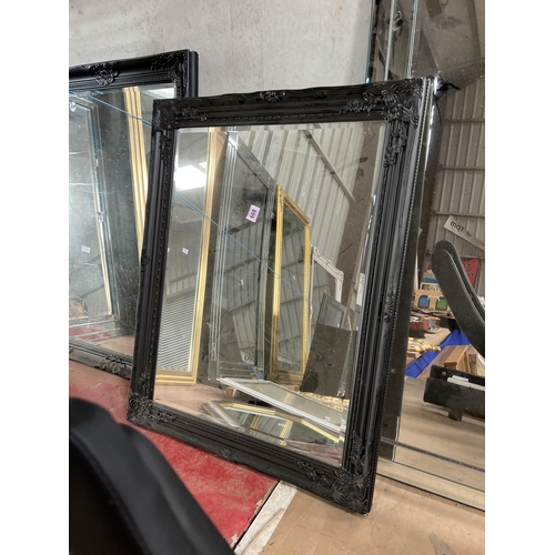 668 - new ornate framed mirror