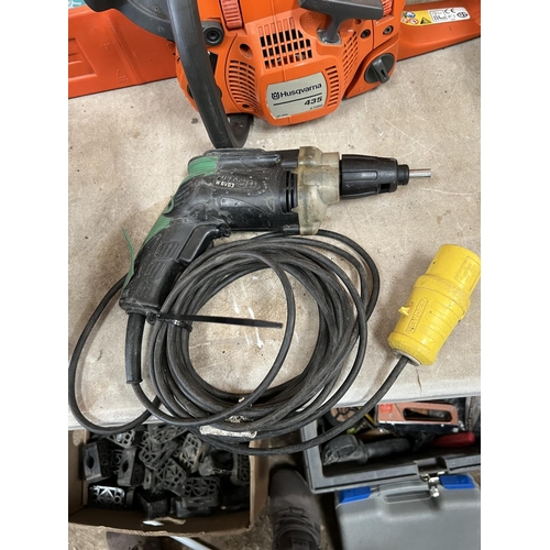 100 - 110v hitachi drill