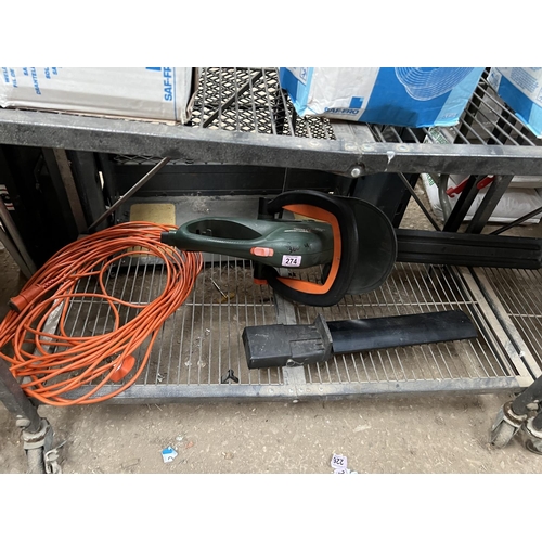 274 - 240v hedge cutter