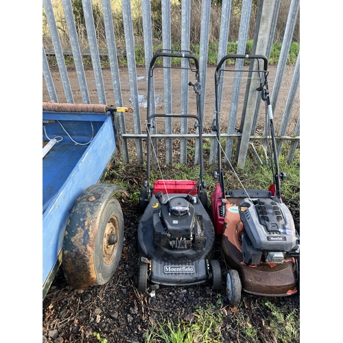 501 - petrol mower sold as seen